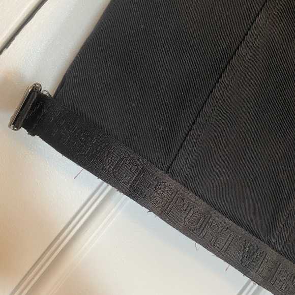 🖤VERSACE 💯% AUTHENTIC - NWOT SPORT BLACK DENIM SKIRT SIZE 28🖤 - Picture 4 of 16